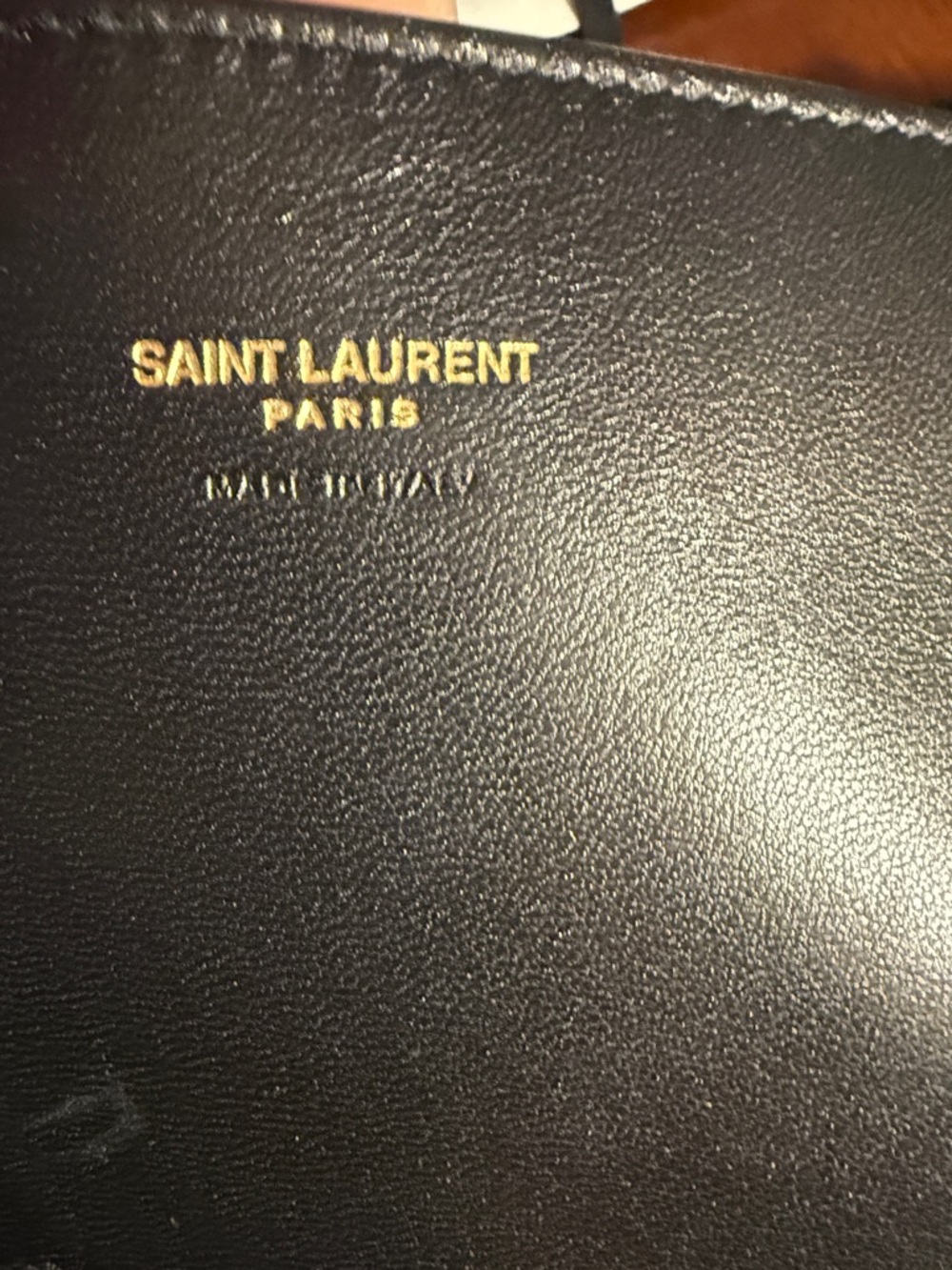 YSL suede Kate reversible crossbody bag with python print inside - Picture 13 of 16